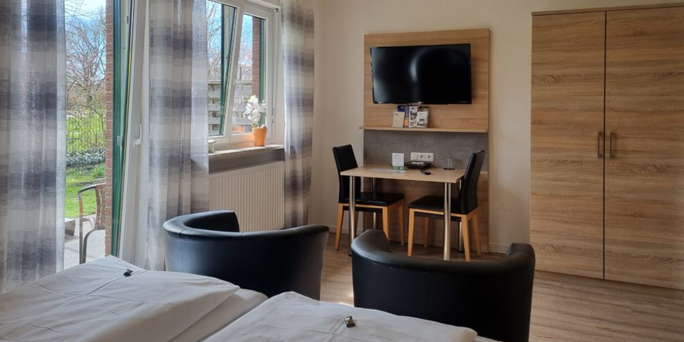 Wohnbereich im Hotel Dat Greune Eck