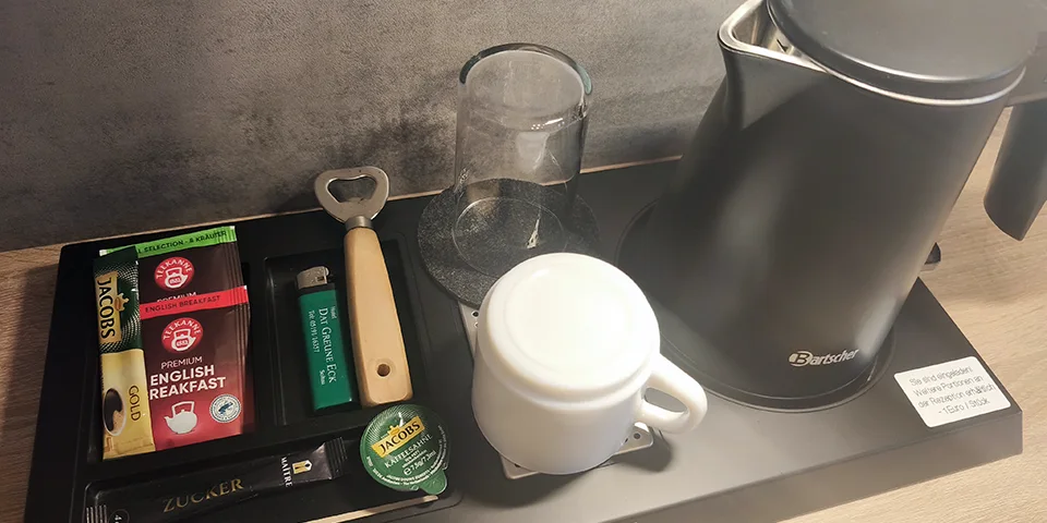 Kaffee und Teestation